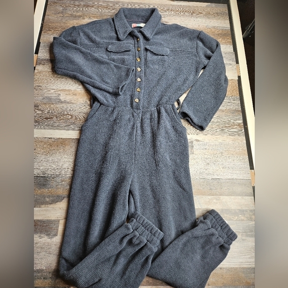 Free People FP Beach Ride or Die Jumper Smokey Navy Blue XS - Picture 2 of 12